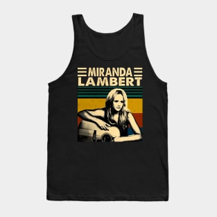 Black vintage lambert Tank Top